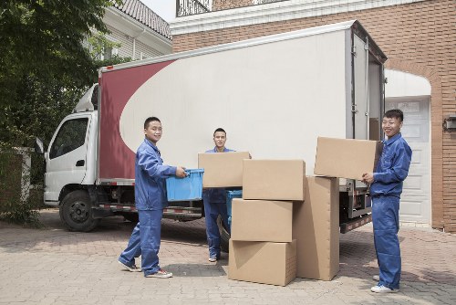 Professional furniture removals in Battersea with careful loading of household items