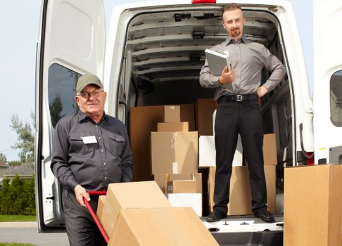 Removal company Battersea team handling a home move with care