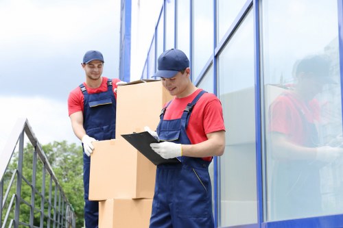 Careful packing and loading for a Battersea home or office removal