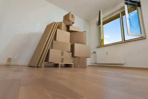 Man and van service loading furniture in Battersea