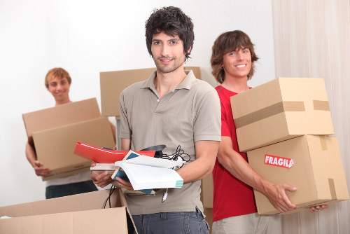Removal company helping with a Battersea home move near local apartments