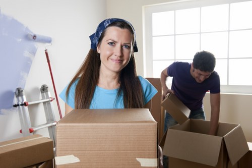 Local removals team handling furniture transport in Battersea