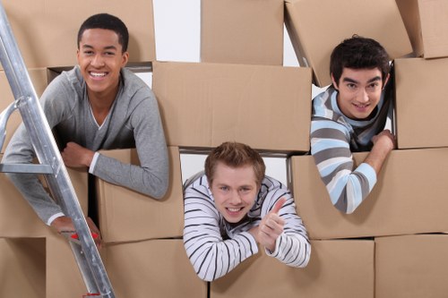 Apartment relocation preparation in Battersea