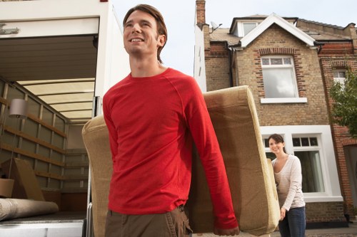 Illustration representing accessible removals in Battersea