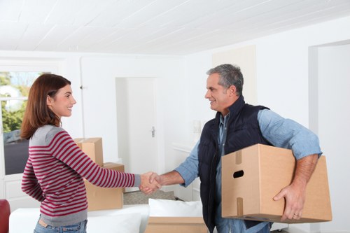 Local Battersea removals team planning a relocation