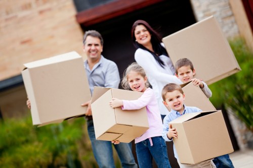 Local house removalists helping with a move in Battersea