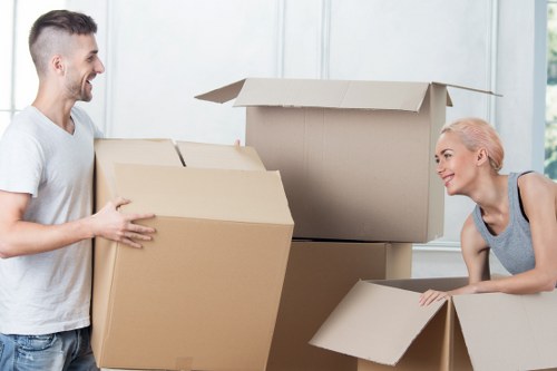 Local Battersea removals team preparing for a smooth move