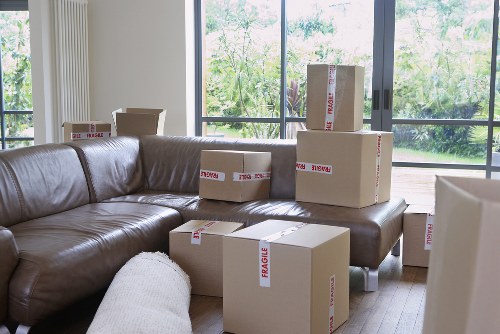 A neatly arranged room after unpacking services in Battersea