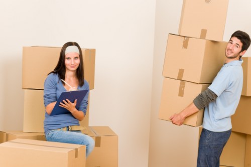 Manager reviewing a removal service complaint record